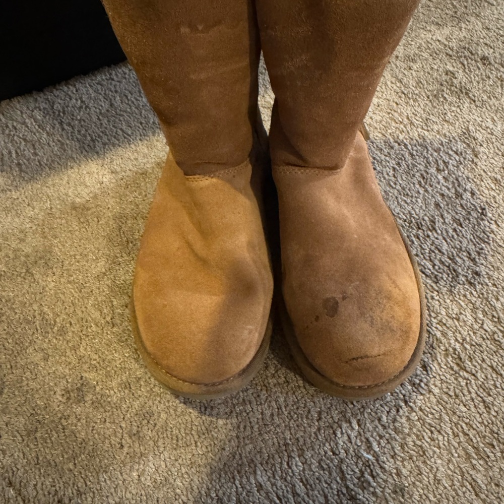 UGG Tan Ankle Boots